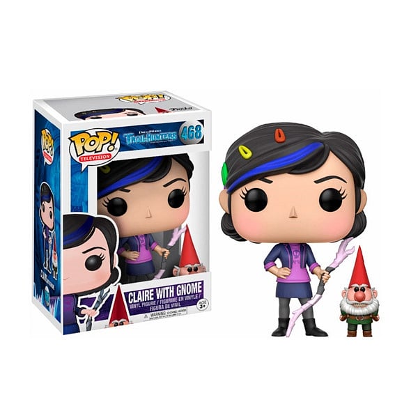 Figura POP Trollhunters Claire with gnome