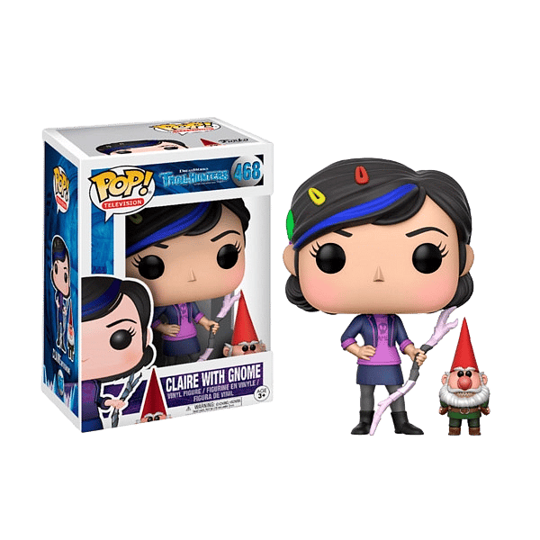 Figura POP Trollhunters Claire with gnome