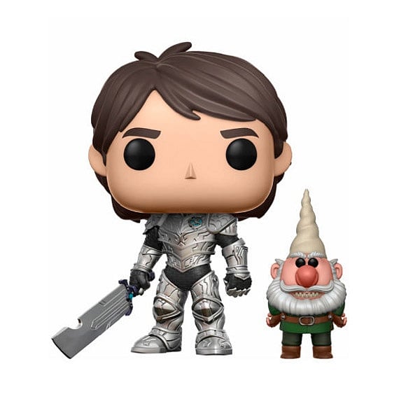Figura POP Trollhunters Jim armored with gnome
