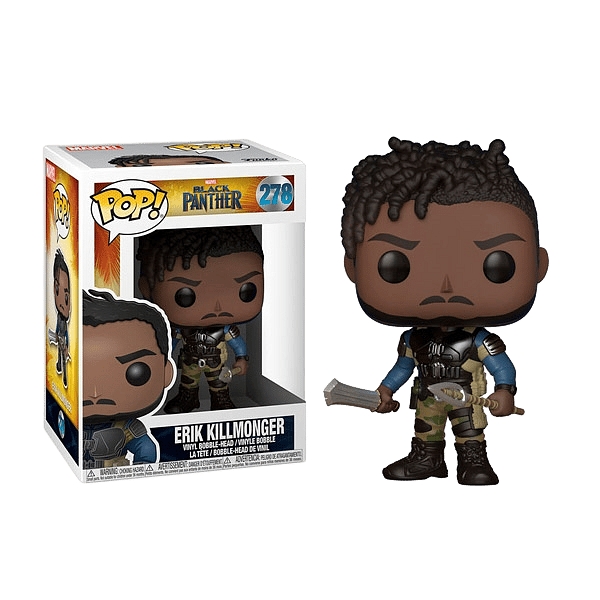 Figura POP Marvel Black Panther Killmonger