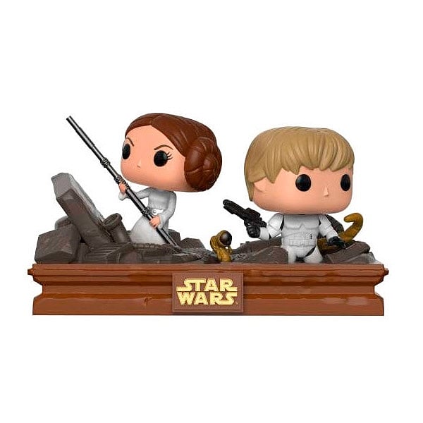 Figura POP Star Wars Luke amp Leia Trash Compactor Exclusive