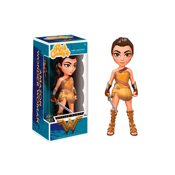 Figura Rock Candy Amazon Wonder Woman