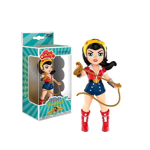 Figura Rock Candy DC Bombshells Wonder Woman