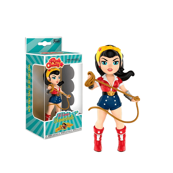 Figura Rock Candy DC Bombshells Wonder Woman