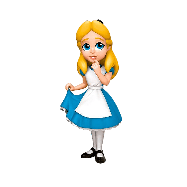 Figura Rock Candy Disney Alice in Wonderland Alice