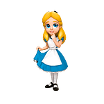 Figura Rock Candy Disney Alice in Wonderland Alice