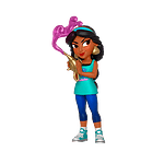 Figura Rock Candy Disney Comfy Princesses Jasmine
