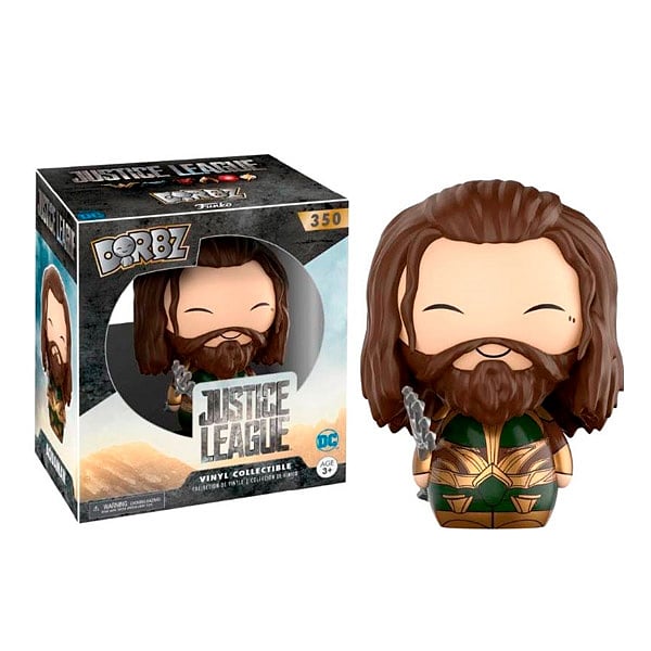 Figura Dorbz Justice League Aquaman Armoured