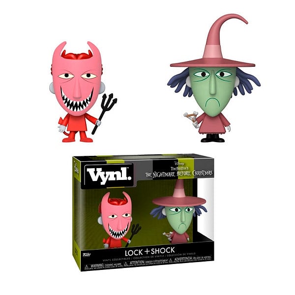 Figuras Vynl Disney Pesadilla Antes de Nav Lock and Shock