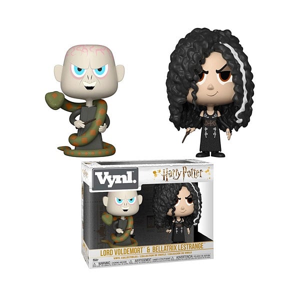 Figuras Vynl Harry Potter Bellatrix amp Voldemort
