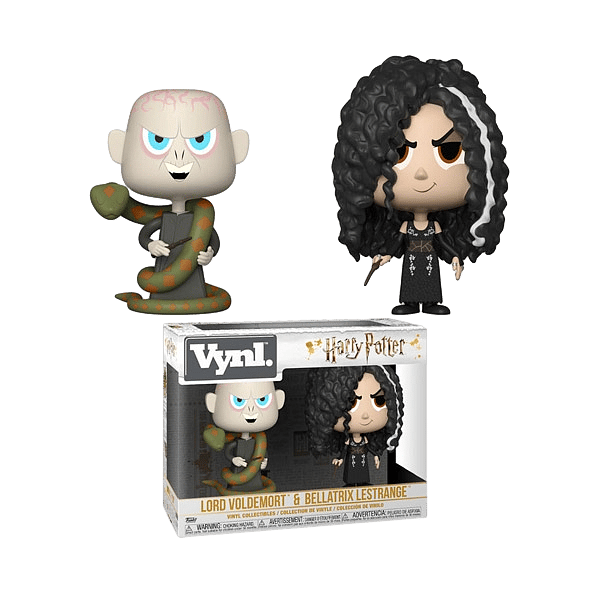 Figuras Vynl Harry Potter Bellatrix amp Voldemort