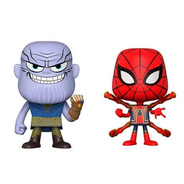 Figuras Vynl Avengers Infinity War Thanos amp Iron Spider