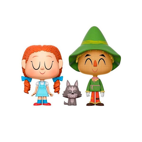 Figuras Vynl Wizard Of Oz Dorothy con Toto y The Scarecrow