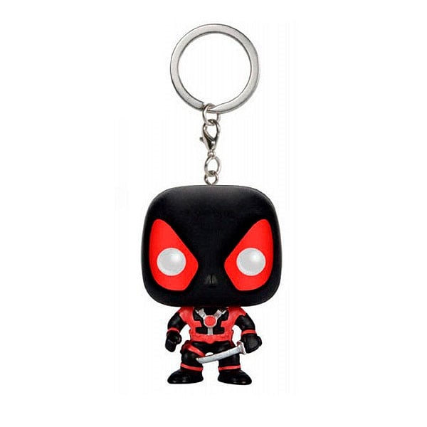 Llavero Pocket POP Black Deadpool Marvel