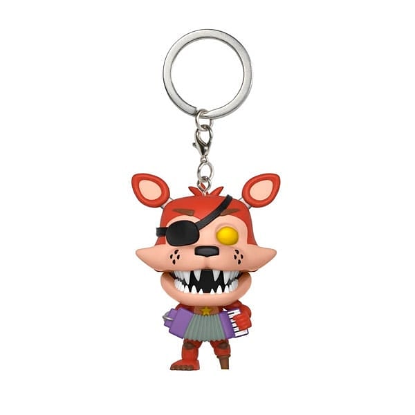 Llavero Pocket POP 5 Nights al F 6 Pizza Sim Rockstar Foxy