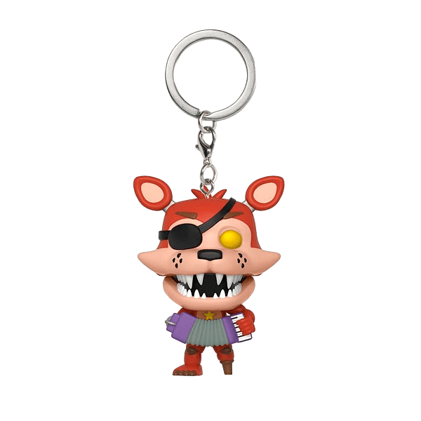 Llavero Pocket POP 5 Nights al F 6 Pizza Sim Rockstar Foxy