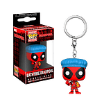 Llavero Pocket POP Marvel Deadpool Bathtime