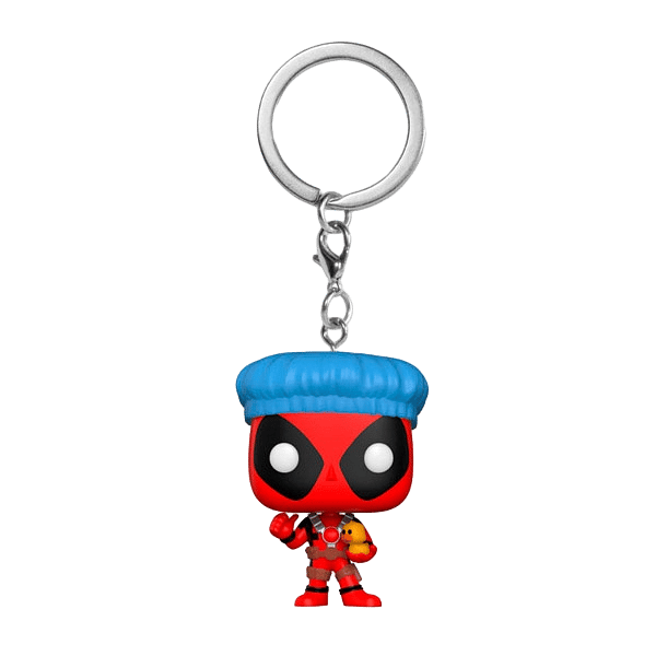 Llavero Pocket POP Marvel Deadpool Bathtime