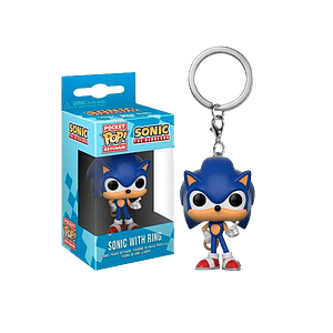 Llavero Pocket POP Sonic with Ring