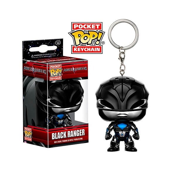 Llavero Pocket POP Power Rangers Black Ranger