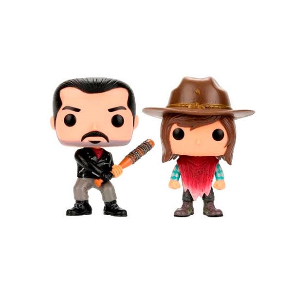 Pack 2 figuras POP The Walking Dead Negan amp Carl Exclusive