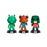 Pack 3 figuras POP Star Wars Greedo Hammerhead Walrus