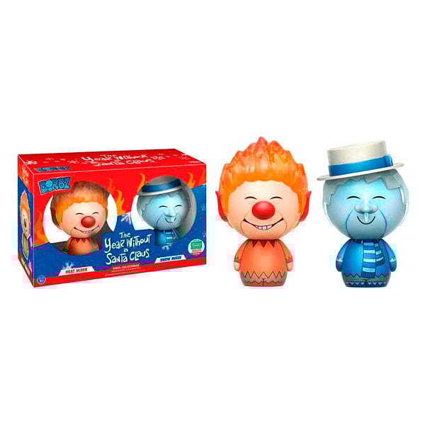 Figuras Dorbz The Year without a SC Heat Miser amp Snow Miser