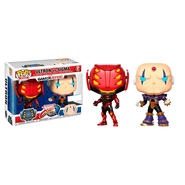 Figuras POP Capcom vs Marvel Ultron vs Sigma Exclusive