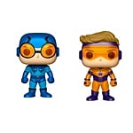 Figuras POP DC Blue Beetle amp Booster Gold Metallic Exclusive