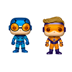 Figuras POP DC Blue Beetle amp Booster Gold Metallic Exclusive