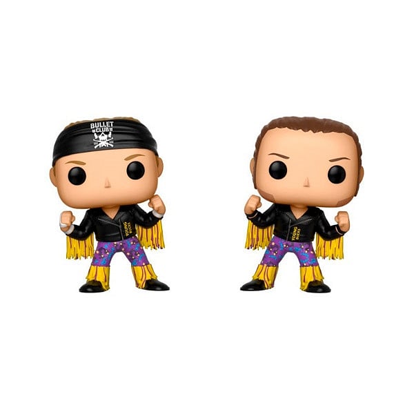Set 2 figuras POP WWE Bullet Club Young Bucks Exclusive