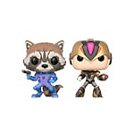 Figuras POP Capcom vs Marvel Rocket vs MegaMan X Exclusive