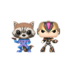Figuras POP Capcom vs Marvel Rocket vs MegaMan X Exclusive