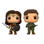 Figuras POP DC Wonder Woman amp Steve Trevor