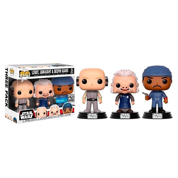 Figuras POP Star Wars Lobot Ugnaught and Bespin Guard Excl