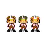 Figuras POP Star Wars Pilots Wedge Biggs amp Porkins Excl