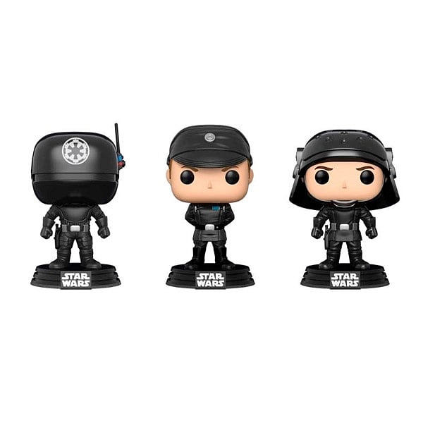 Set 3 figuras POP Star Wars Gunner Officer amp Trooper