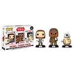 Set 3 figuras POP Star Wars VIII The Last Jedi Good Guys
