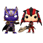 Set figuras POP Black Panther vs Monster Hunter