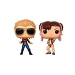 Set figuras POP Marvel Captain Marvel vs ChunLi