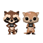 Figuras POP Marvel Guardians of the Galaxy Rocket amp Lylla