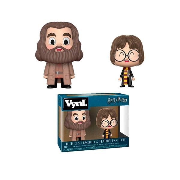 Set figuras Vynl Harry Potter Harry amp Hagrid
