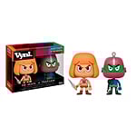 Set figuras Vynl Masters Of The Universe HeMan y Trapjaw