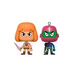 Set figuras Vynl Masters Of The Universe HeMan y Trapjaw