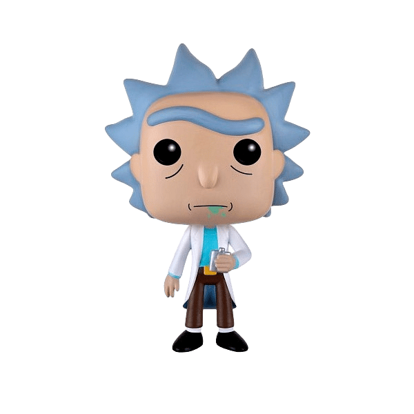 Funko POP Rick amp Morty Rick con Petaca