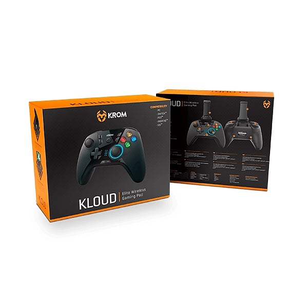 Krom Kloud negro wirless  Gamepad