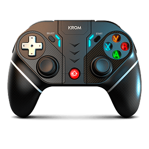 Krom Kexal  Gamepad Bluetooth y USB Compatible Multiplataforma PC Nintendo Switch iOS Android Krom Kexal  Gamepad Bluetooth y USB Compatible Multiplataforma PC Nintendo Switch iOS Android
