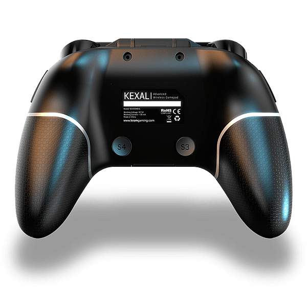 Krom Kexal  Gamepad Bluetooth y USB Compatible Multiplataforma PC Nintendo Switch iOS Android