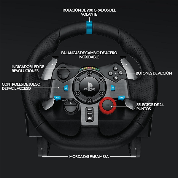 Logitech G29 Driving Force PS5PS4PS3PC  Volante