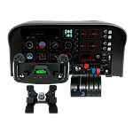 Logitech G Panel de instrumentos Saitek Pro Flight Simulador de vuelo pantalla LCD  Mando de simulación